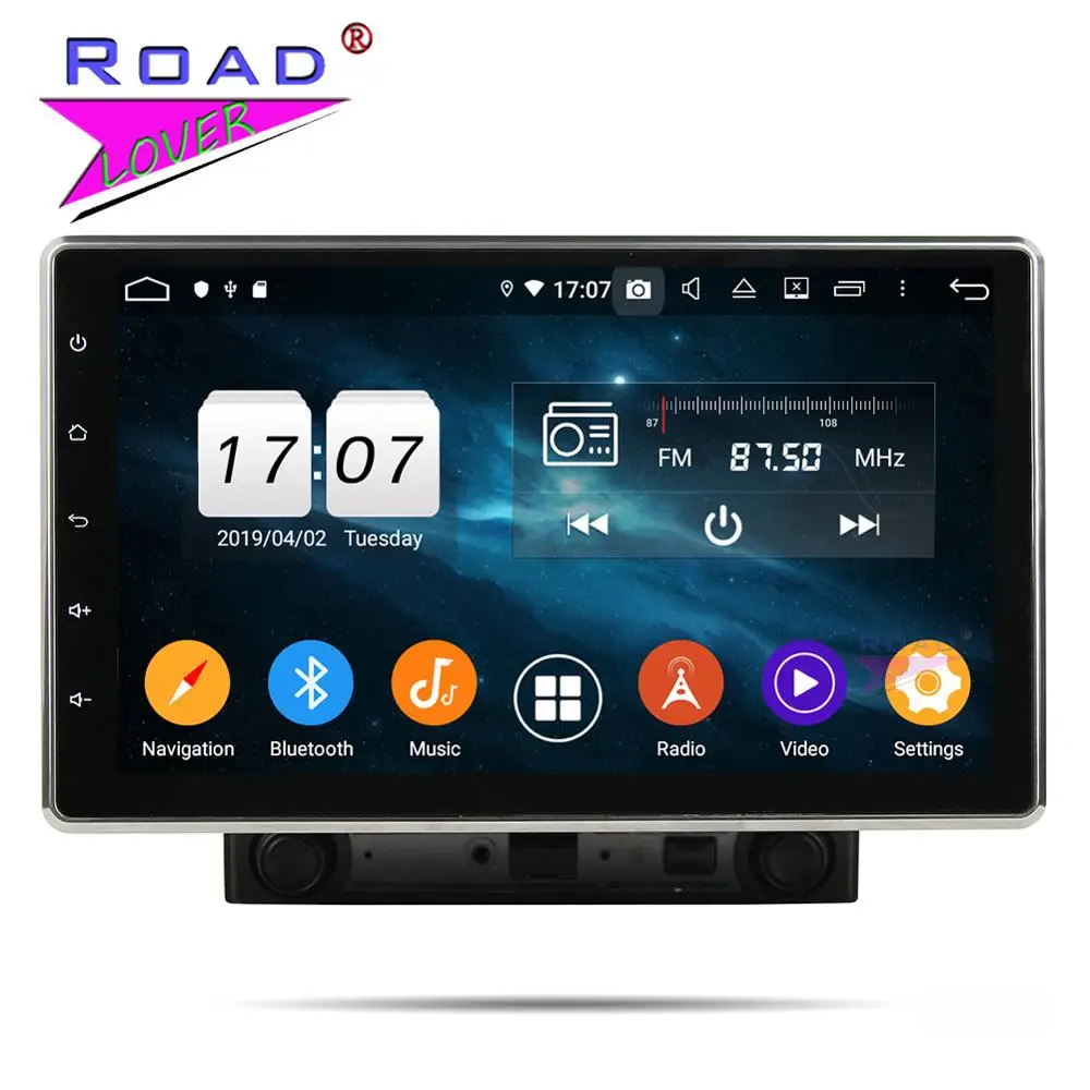 Автомобильное радио 2 Din с GPS навигацией Android 9 0 для Skoda Octavia Rapid Opel Vectra Peugeot 308 407 Fiat
