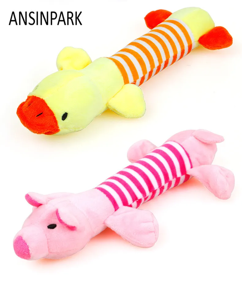 ANSINPARK animal chew toy dog cat vocalization in cloth dolls toys sustainability pet dog accessories products high quality W666