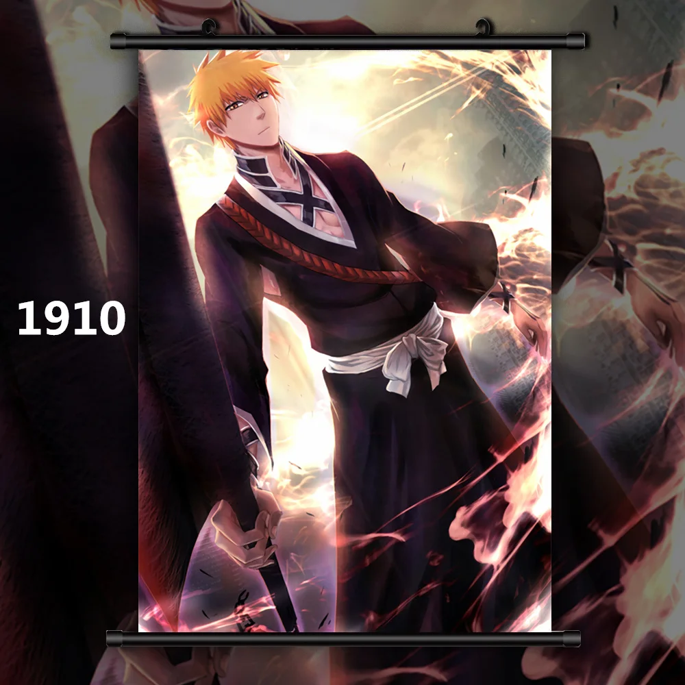 Bleach Kurosaki ichigo Аниме Манга настенный плакат свиток D - Цвет: 1910