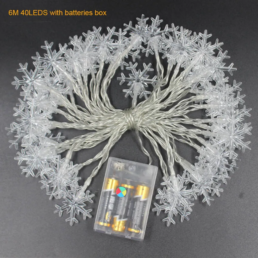 IKVVT LED 10M 100LEDS Fairy String Garland Christmas Tree Curtain Snow Outdoor Home Decorative Curtain Lights Luces Led Lamp IKVVT LED 10M 100LEDS Fairy String Garland Christmas Tree Curtain Snow Outdoor Home Decorative Curtain Lights Luces Led Lamp