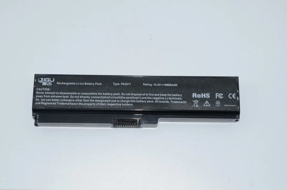 JIGU 6 ячеек PA3817U-1BAS PA3817U-1BRS ноутбук Батарея для Toshiba Satellite L755 L735-13W L755-S5253 L770D L775 L750D L740