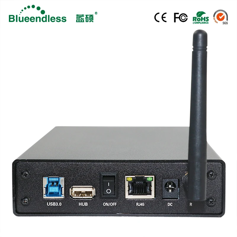  Router Wifi RJ45 SATA USB3.0 repetidor Wifi inalámbrico Disco Duro HDD 35 Disco Duro 1 TB/2 TB/3 TB