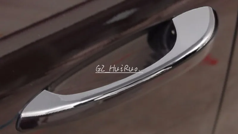 4 шт. покрытие АБС Ручка для входной двери украшения блесток для Porsche Macan