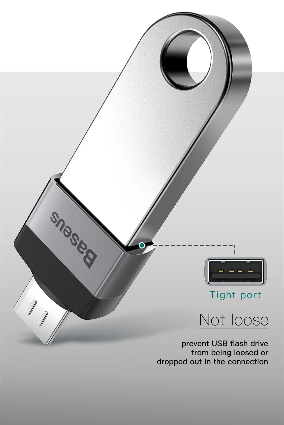 Baseus OTG Micro USB кабель адаптер для Xiaomi Redmi Note 5 samsung A7 зарядный конвертер USB Microusb OTG Кабельный разъем