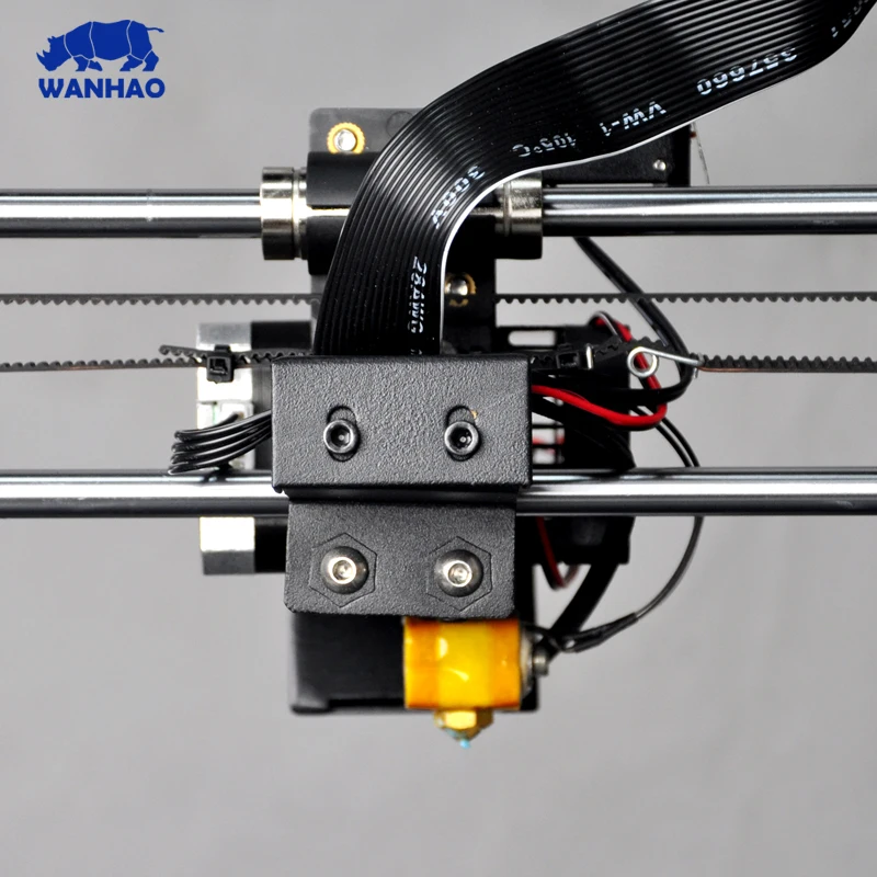 3D принтер WANHAO i3 Plus металлическая рама с сенсорным ЖК экраном большой размер