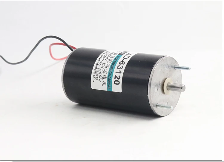 Постоянный магнит DC Мотор DC 12 V 24 V 180 W большой крутящий момент мощность CW/двигатель CCW 63120 DC мотор