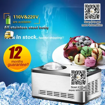 

Homemade Ice Cream Freezer home use hard ice cream making machine,easy to operate,fruit ice cream maker with different flavors.