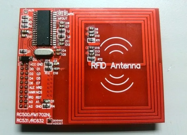 

RC632 module development board Technical support CPU card Multi protocol CLRC632 radio frequency identification RFID