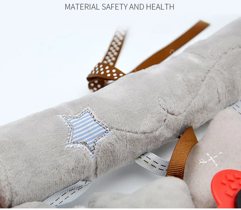 Детский подвесной колокольчик с BB детская кровать безопасности сиденье плюшевая игрушка, ручной Колокольчик многофункциональная плюшевая игрушечная коляска мобильные подарки