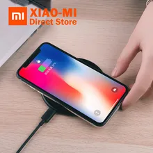 USB Max ZMI 10W Быстрый Беспроводной Зарядное устройство iPhone X/8/8 p Note8 S9/S9 Nokia Moto2 NEXUS 2.5D Стекло поверхности Беспроводной Зарядное устройство
