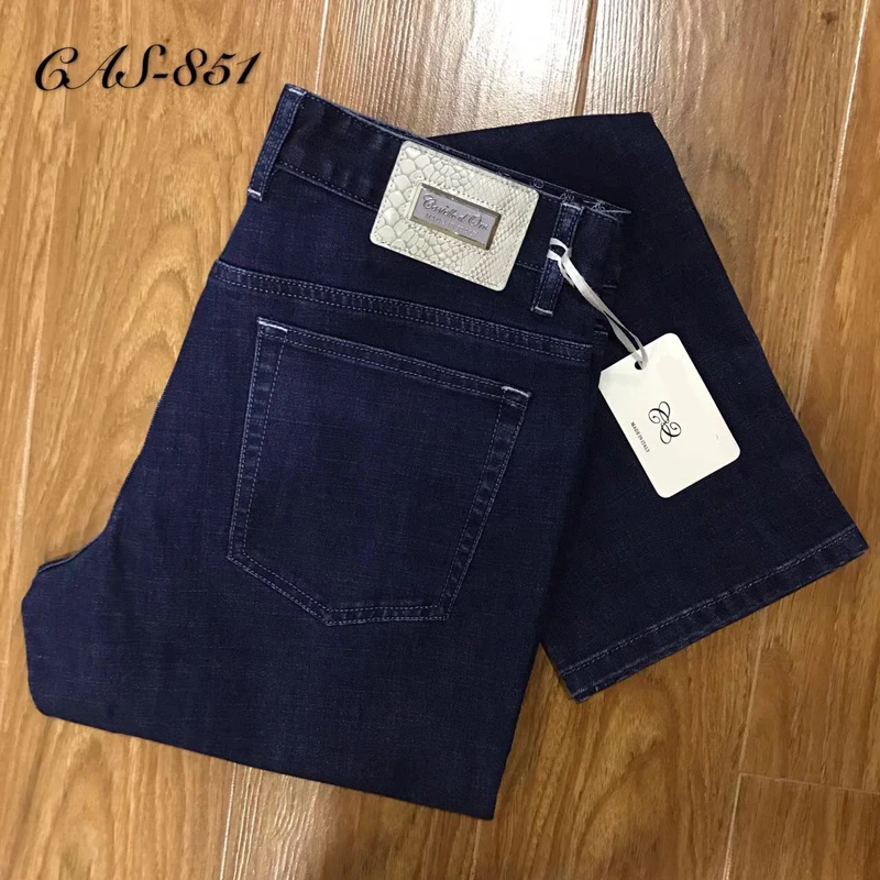 

TACE&SHARK Billonaire jean men's 2017 new style fashion comfort solid color embroiederd pattern high quality free shipping