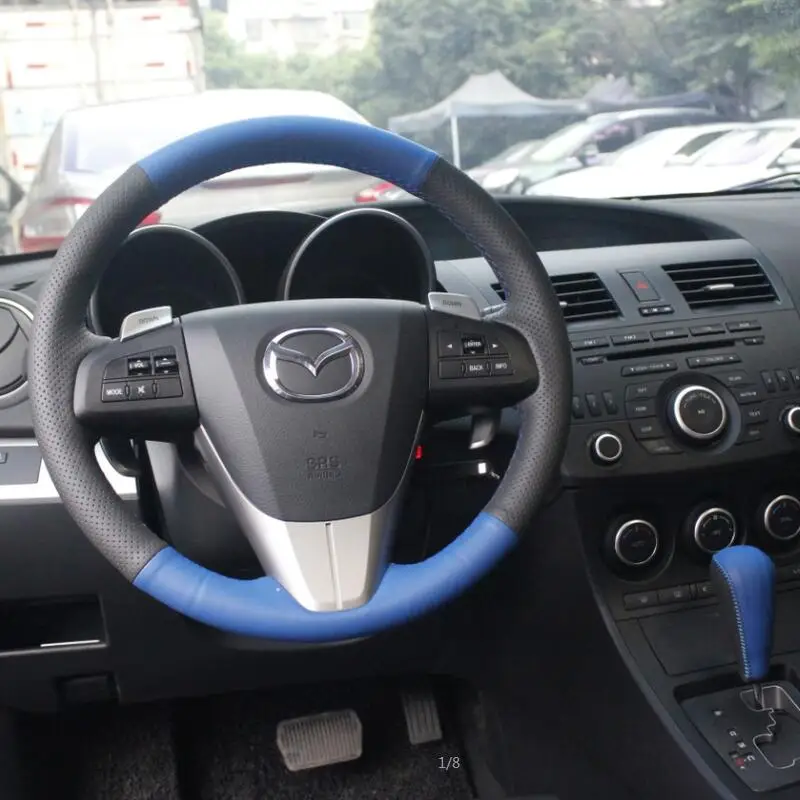 steering wheel cover for mazda