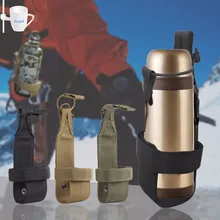 1 шт. открытый простой минималистский держатель для бутылки с водой тактический ремень, держатель для бутылки с водой Комплект нейлон Баллоновоз