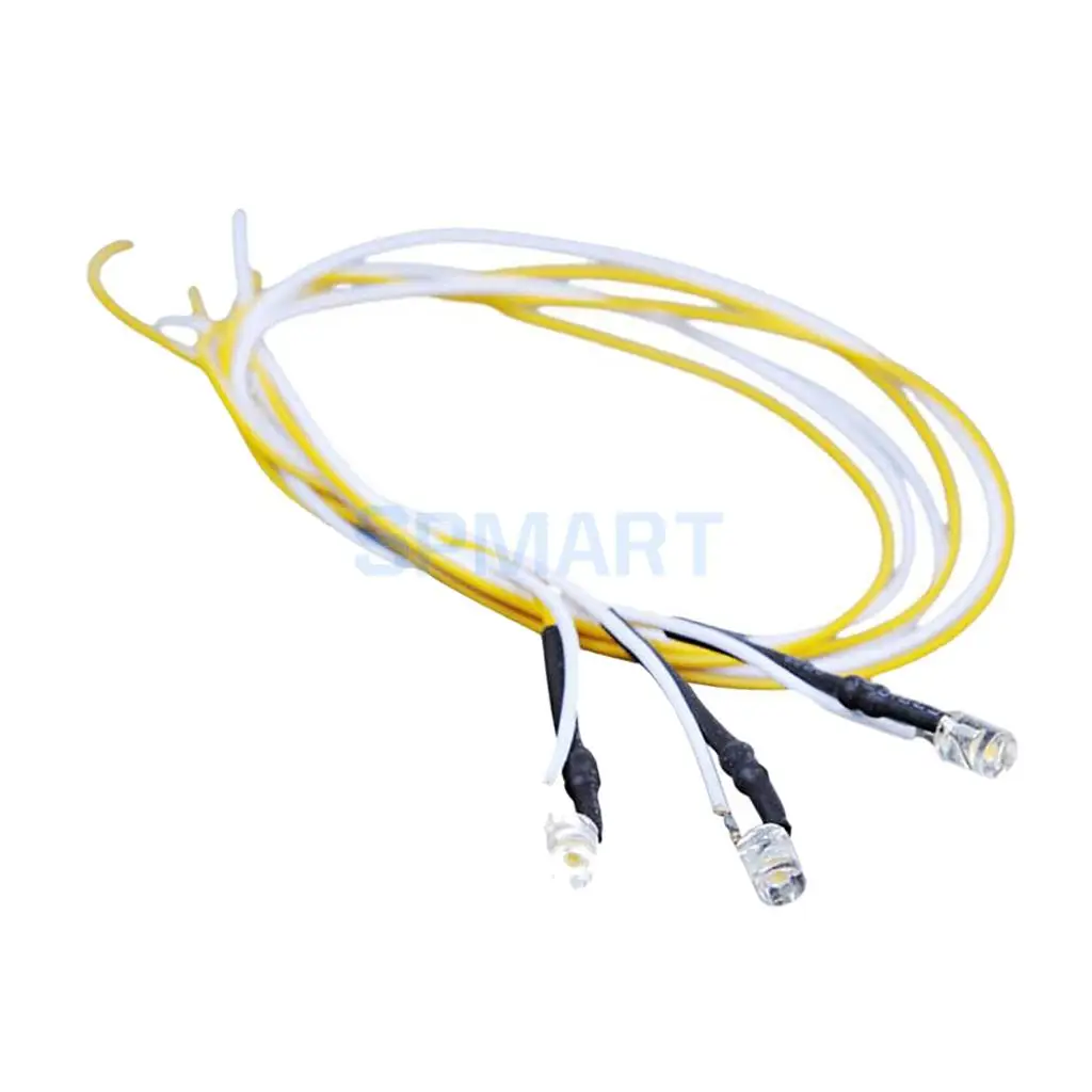 5Pcs LED Light Cool Lighting Wire Cable for Sand Table Diorama Architecture Street Layout Lamp