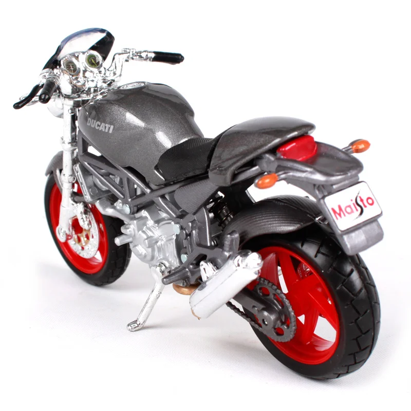 Мотоциклетный велосипед MAISTO 1:18 Ducati Monster S4 модель под давлением игрушка новинка в