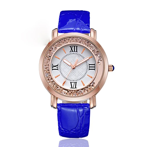 

Fashion brand women watches leather strap casual lady wristwatches