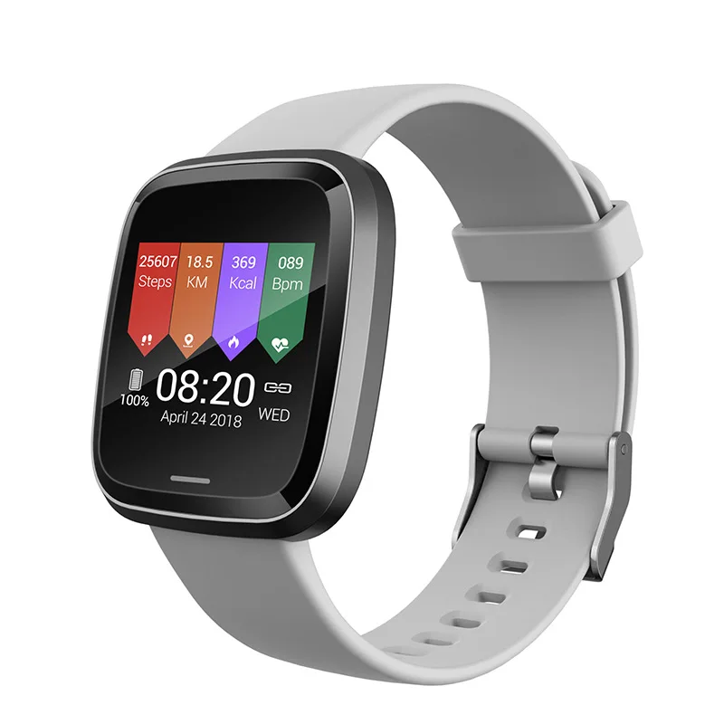 

Intelligent Bracelet Waterproof Motion Gauge For Heart Rate & Blood Pressure Monitor Smart Wristband With Rechargeable Lithium B