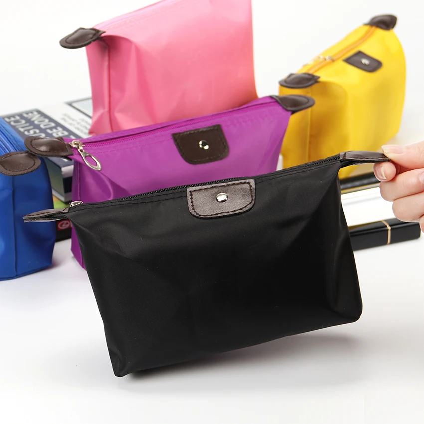 زلابية حقيبة مستحضرات تجميل الصلبة مستحضرات تجميلية ملونة حقيبة عارضة متعددة الوظائف التجميل ماكياج أدوات الزينة تخزين يد