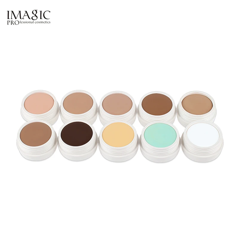 

IMAGIC 10 Colors Concealer Cream Makeup Facial Cream Scars Freckles Black Eye Concealer Cream Make Up Cosmetic
