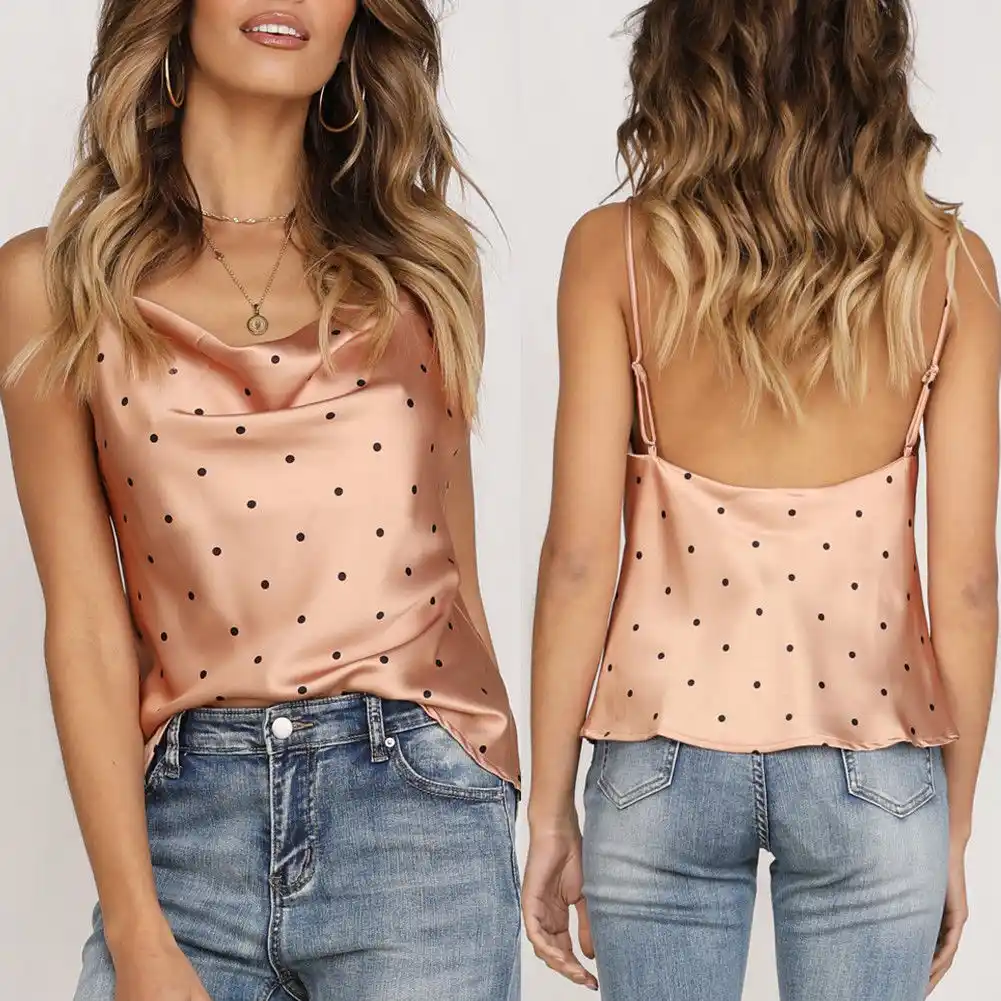 blusas de tiras elegantes