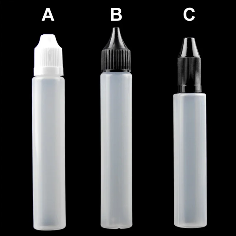 

PE Unicorn Bottle,pen Bottle,15ml,30ml for Electronic Cigarettes