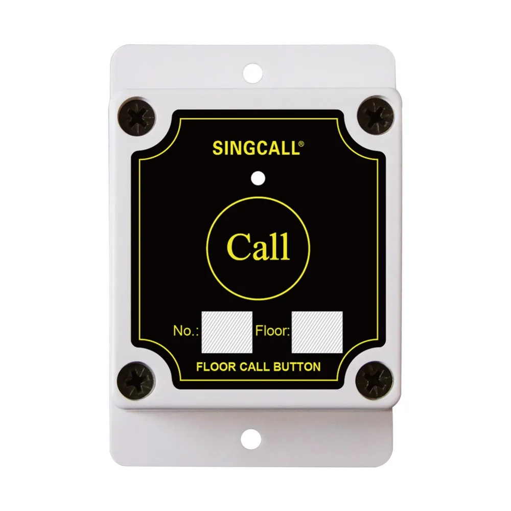 SINGCALL Construction Site Calling System,for Calling Elevator Service,Wireless Service System, Storage Battery Can Last 5 Hours