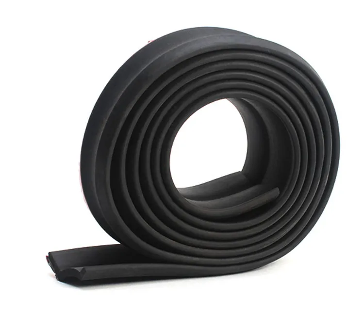 Универсальный бампер для губ самурайская резиновая юбка 2,5 м длина TPVC защита для губ Универсальная автомобильная Резиновая лента для переднего бампера для губ
