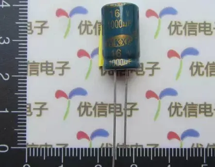 20 pcs Electrolytic Capacitors High Frequency 16V 1000UF 10X17MM Aluminum Electrolytic Capacitor