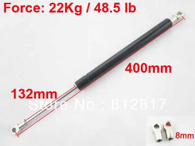 

132mm Stroke 22kg 48.5 lb Force Lift Strut Prop Damper Auto Gas Spring