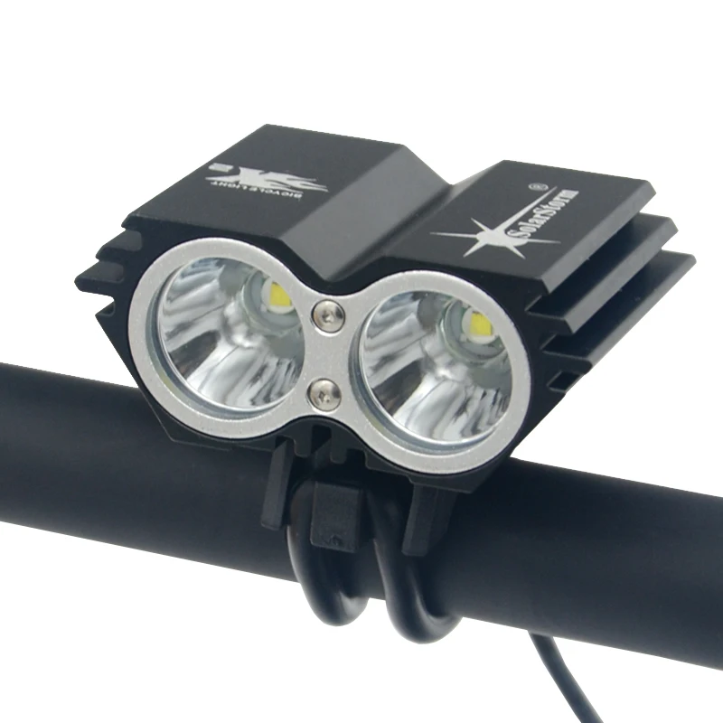 

SolarStorm Bicycle Light Mountain Bike Headlights LED Strong Headlights Waterproof Charging Lights Four-Speed Cycling Lights