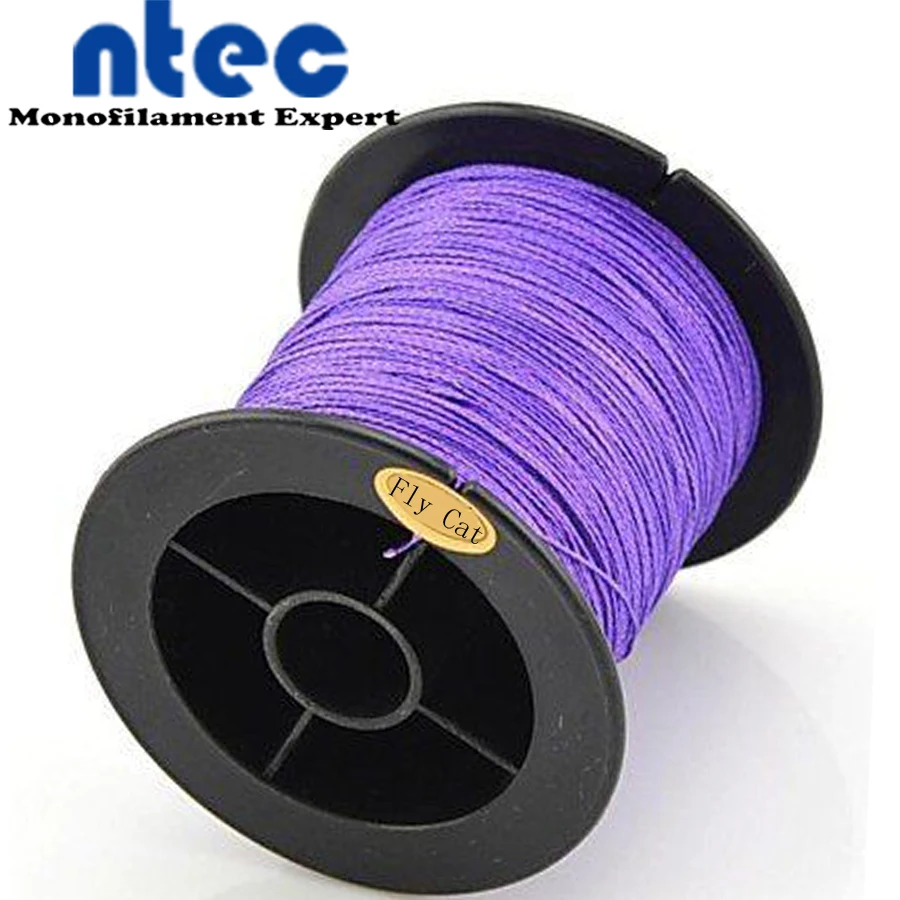 PurpleBraidedFishingLine500mBraidedLinesForFish1080LBFishing