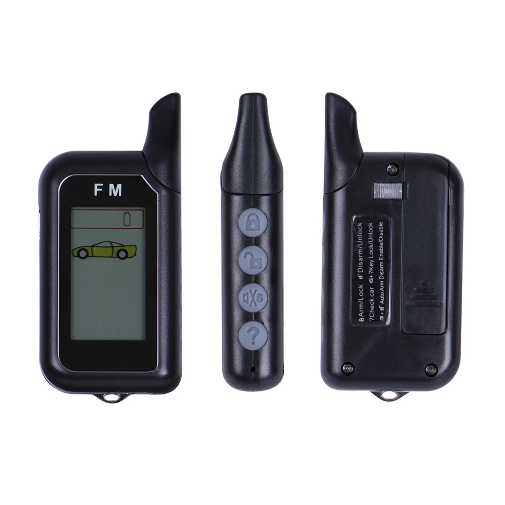 Pаспродажа Двухполосная Автомобильная сигнализация DIYV2 без установки DIY автоматическая система безопасности с беспроводной сигнализацией сирена и бе...