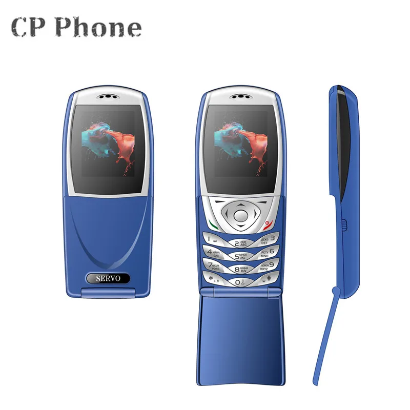 SERVO S06 1 77 дюйма Две sim карты мобильные телефоны с GSM вибрацией снаружи FM радио