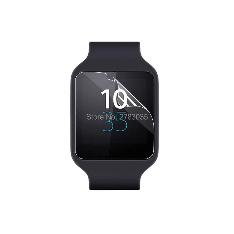 10 шт./партия для sony SmartWatch 3 SWR50 прозрачный глянцевый/антибликовый матовый протектор экрана Защитная пленка-не закаленное стекло