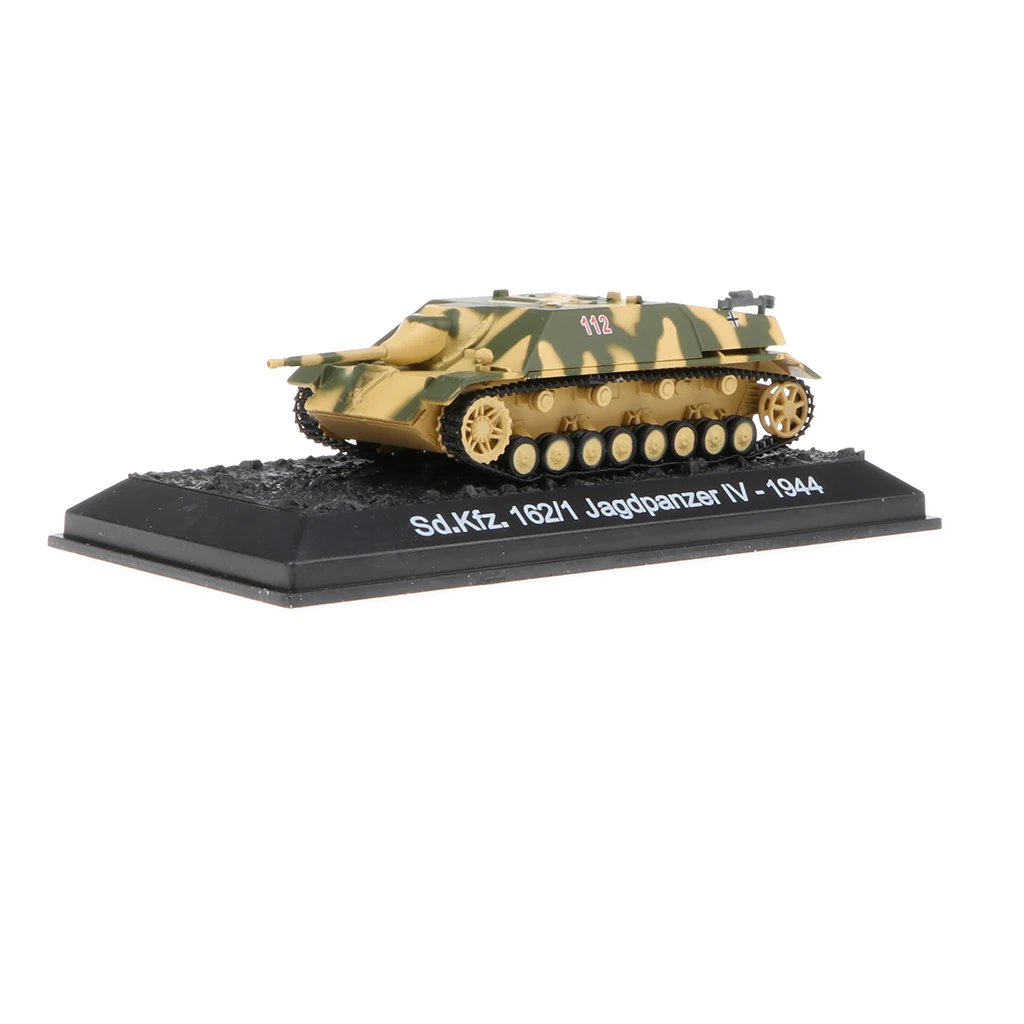 1:72 German Sd.Kfz.162/1 Jagdpanzer IV-1944 Deicast Army Tank   Model Toy Gifts Collection
