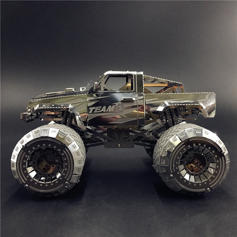Skup MMZ MODEL pekin nanyuan 3D metalowe zestaw modeli do składania OFF ROADER AUTO Wrangler Model montażu DIY 3D laserowo wycinane Model puzzle samochodu zabawki dla dla dorosłych