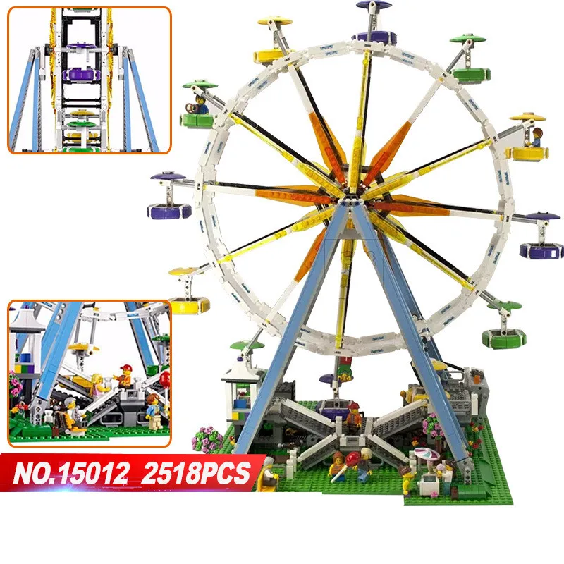 

Lepin 15012 Creator City Park Playground Ferris Wheel Model Building Blocks Bricks Set DIY Collection Toys for Children 10247