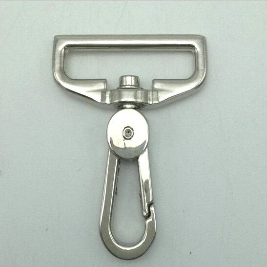 1 1/2"(38mm) Swivel Snap Hooks, Nickel Finish, Handbag Hardware, Bag
