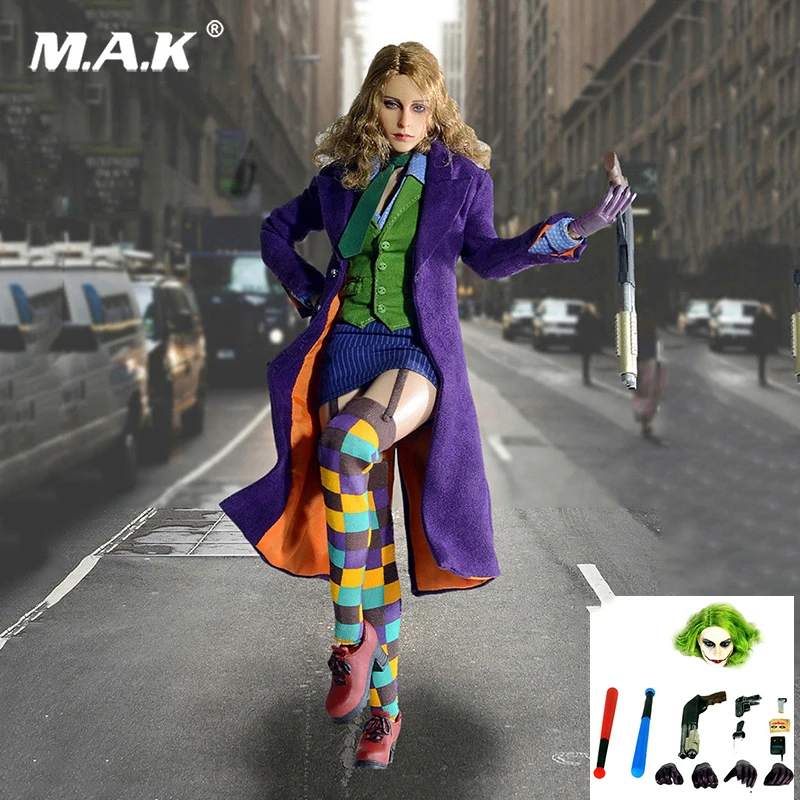 

For Collection WK89013A 1/6 Female Joker Ver.2.0 Action Figure With 2 Heads Action Figure toys for Collectors