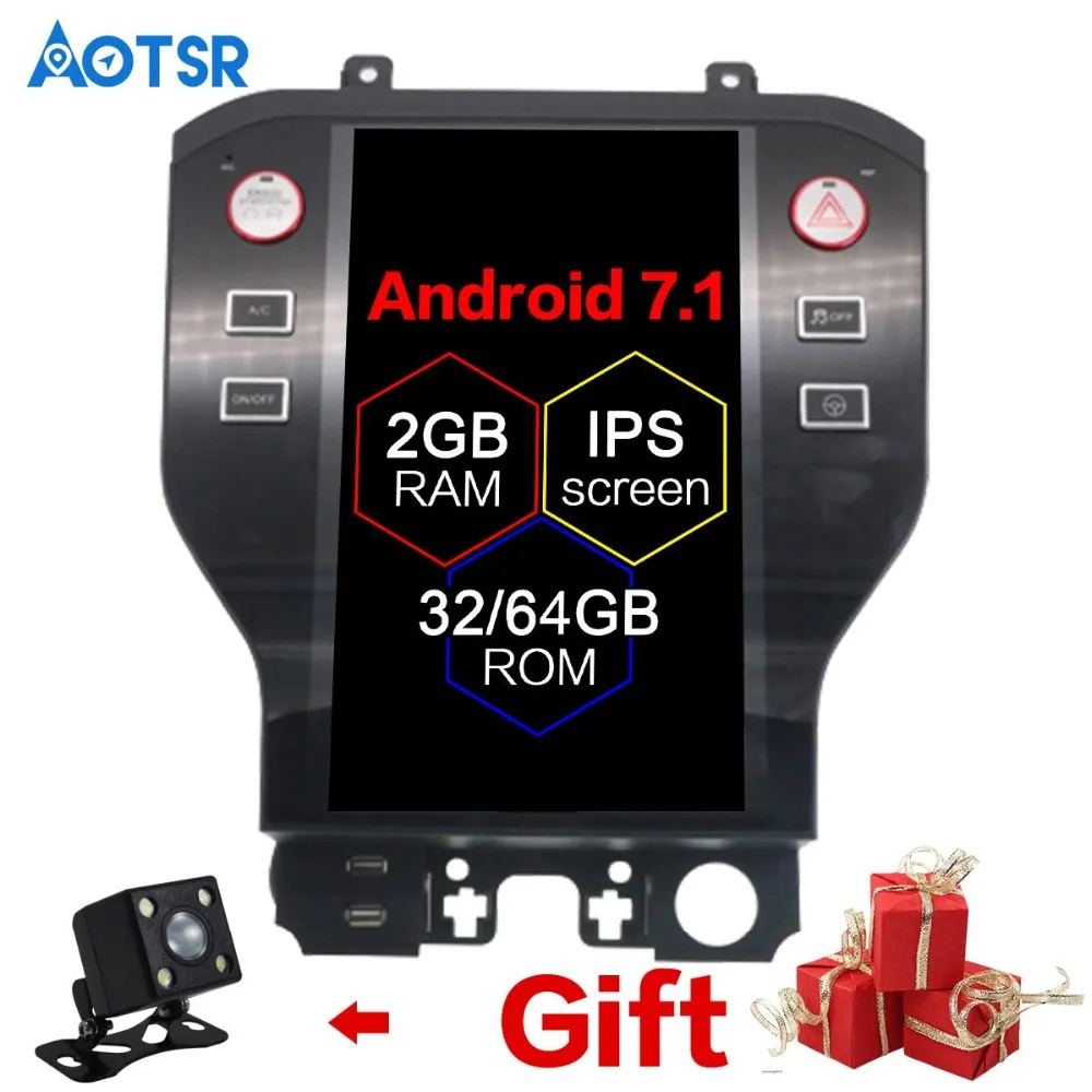 Четырехъядерный процессор Android Тесла стиль автомобильный без DVD плеера GPS