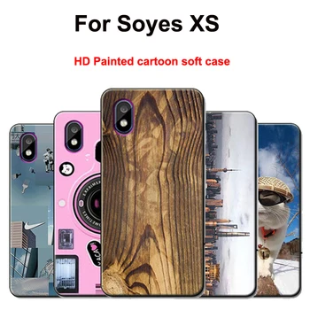 

For Soyes XS Case cartoon style soft silicone TPU mini phone Case SoyesXS Cover For Soyes XS X S Protection phone cases Shell