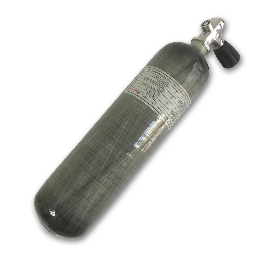 AC10351 Paintball Tank 3L Hpa Carbon Fiber Cylinder Mini Scuba Diving Pcp Valve Pcp Airforce Condor/Rifle/Airsoft Underwater Gun