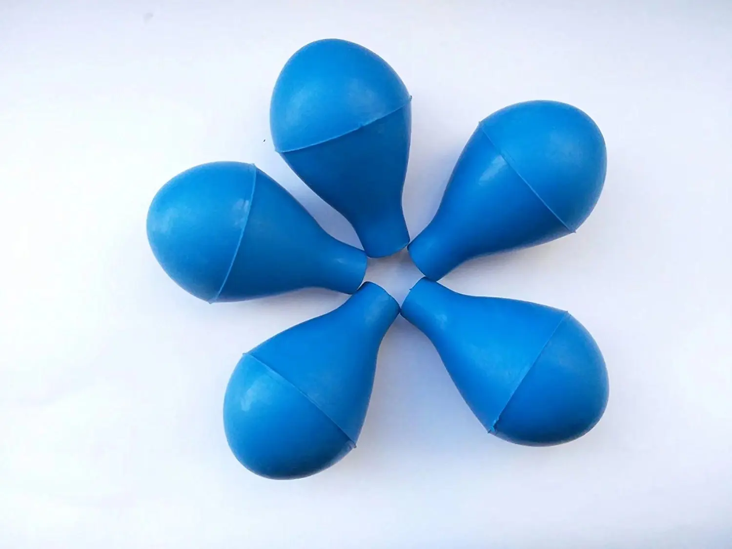 Labs всасывающий шарик пипетка резиновая лампочка-груша в форме подходит для 3 мл 5 мл 10 мл 15 мл 20 мл пипетки, 5 шт