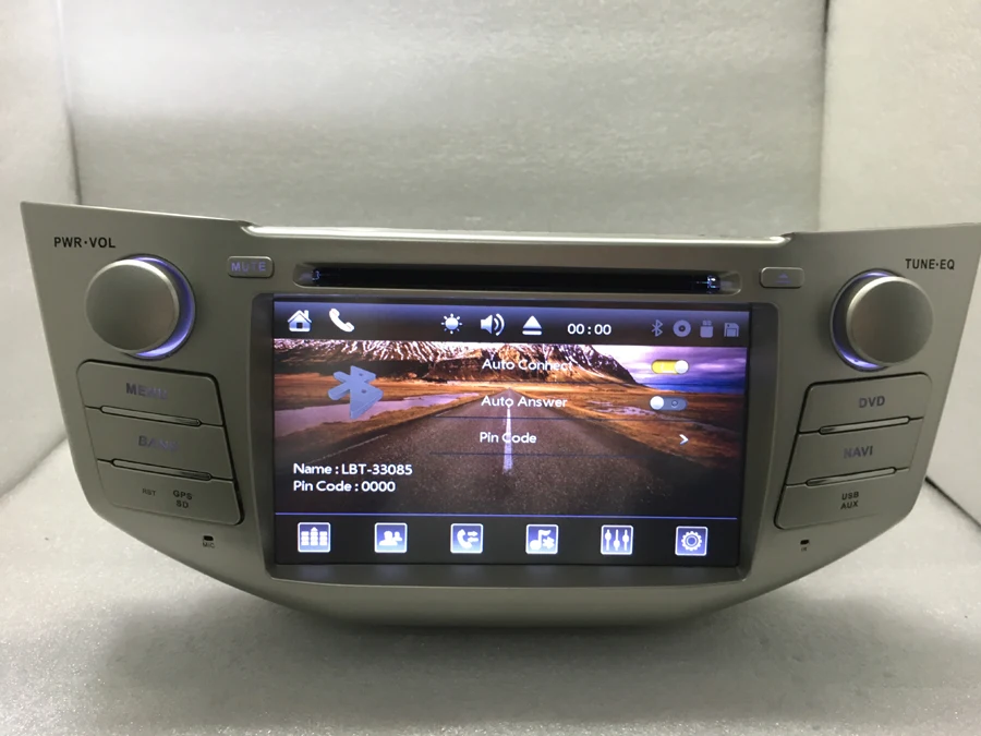 7 дюймов Автомобильный Радио 2 Din dvd-плеер для LEXUS RX300 RX330 RX350 RX400H gps навигация в тире автомобильный ПК Стерео ТВ Карта