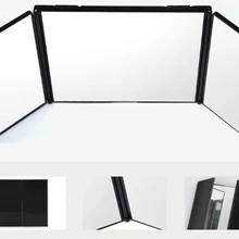 Автомобильные универсальные ремешки для макияжа, солнцезащитное зеркало, складное косметическое зеркало, солнцезащитный козырек, регулируемое зеркало