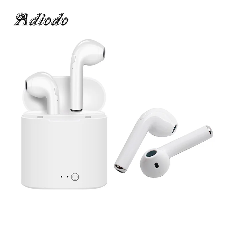 

Wireless Bluetooth headset i7s tws i9 Hands free stereo Earbud earphone with mic Double earpiece for iphone Samsung xiaomi phone