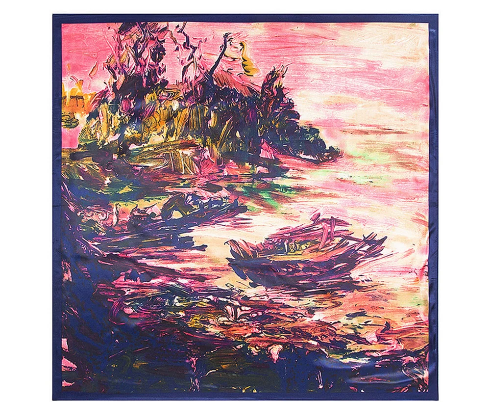 Square Silk Scarf (15)