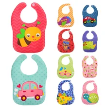 Kids Baby Bibs Burp Cloths Baby Bibs EVA Waterproof Lunch Bibs Boys Girls Infants Cartoon Pattern Bibs Burp Cloths