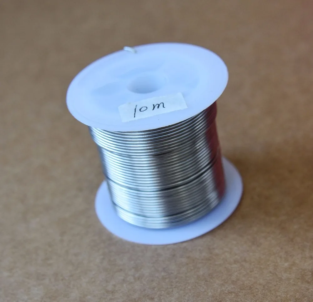 Tin1.0*10m 52g 10m 1.0mm Leadfree Tin Wire Tin 99.3 Copper 0.7 Solder Weld Model Building