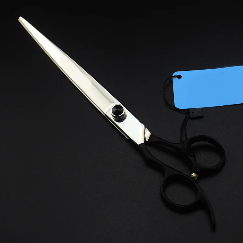 8 인치 고품질 전문 미용 가위 미용사 살롱 도구 헤어 커팅 이발사 가위 왼손 가위